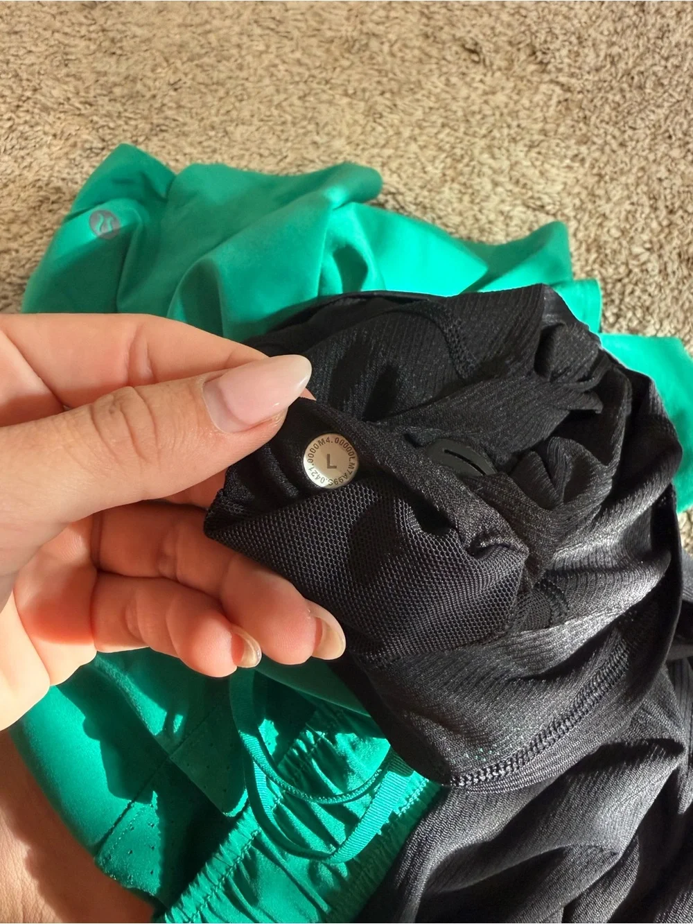 lululemon athletica Green Athletic Shorts